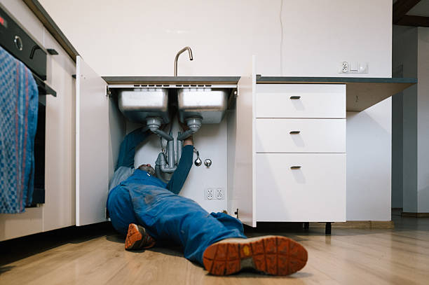 Professional Leak Detection technician working in Martinsville, NJ